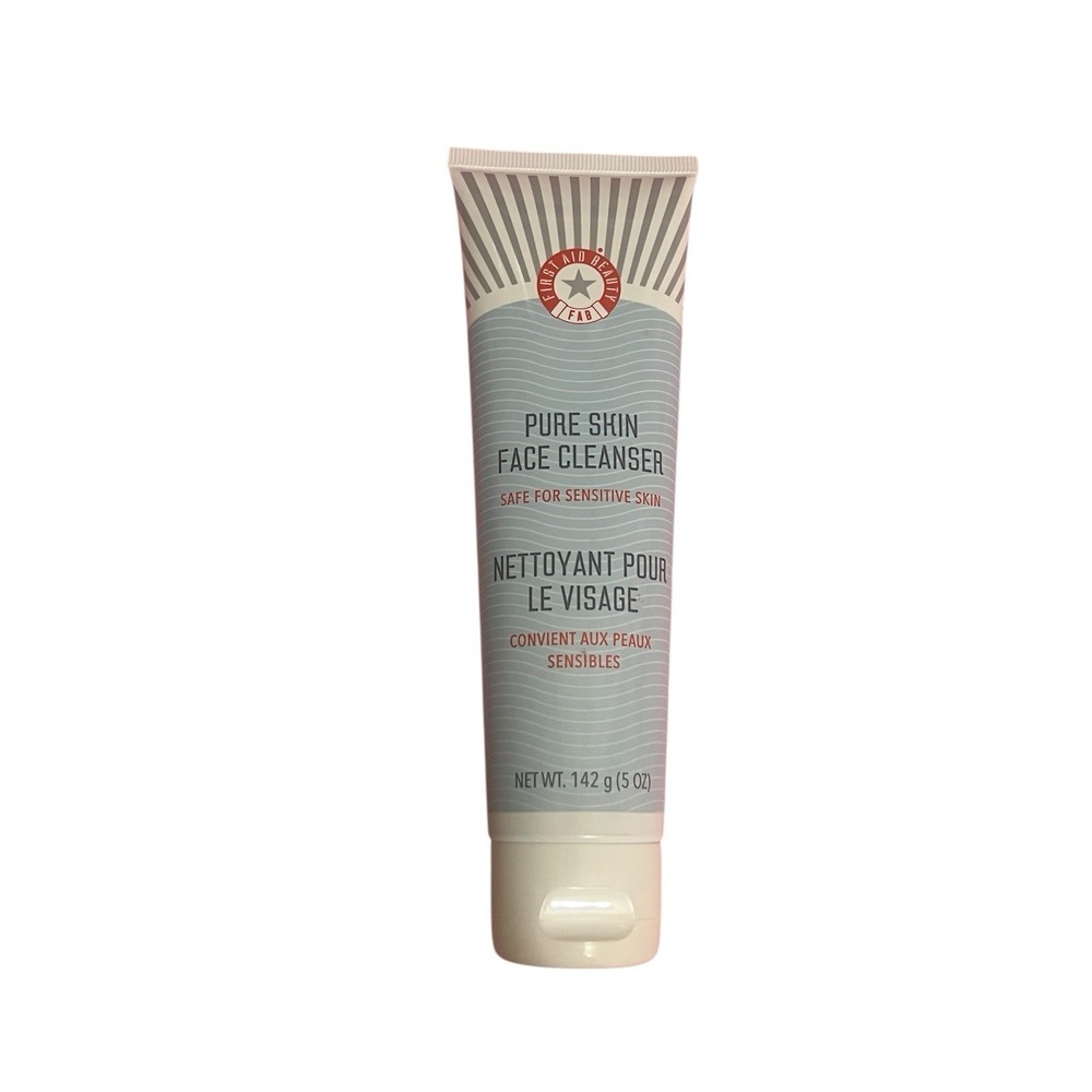 First Aid Beauty Pure Skin‎ Face Cleanser 5 oz 142g FULL Size NEW